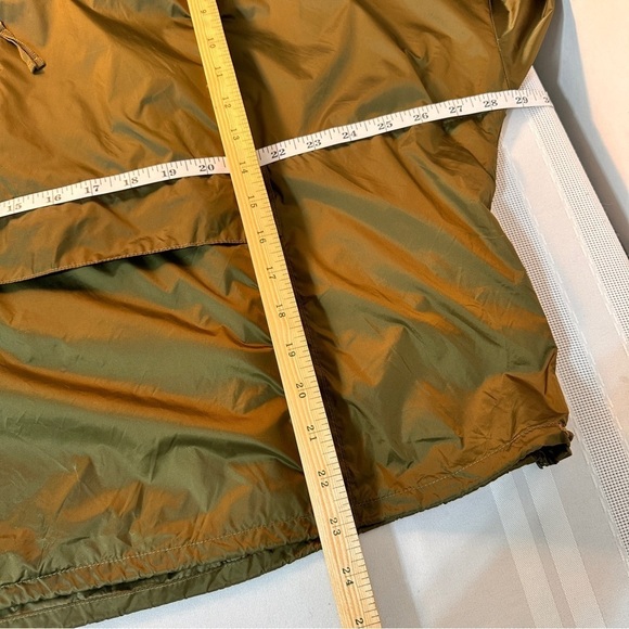 Aerie women’s army green wind jacket pullover raincoat size XL extra large - Picture 10 of 10